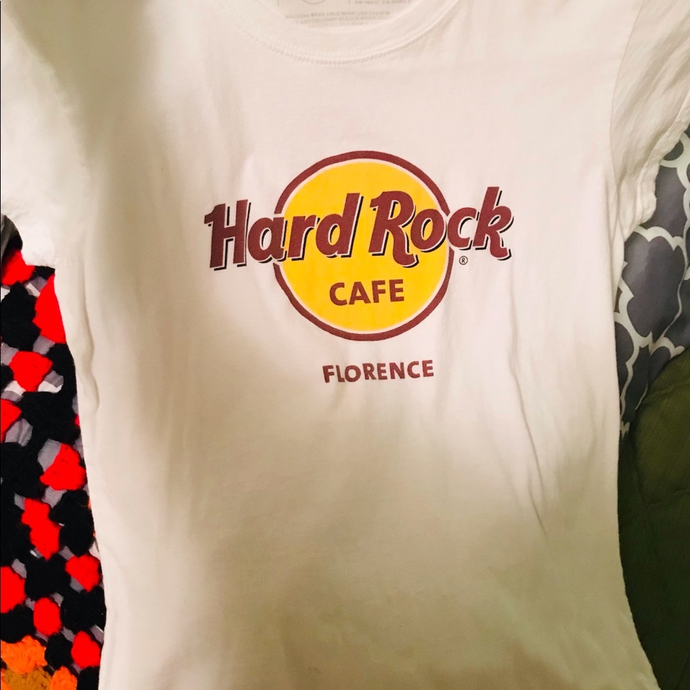5 Hard Rock T Shirts small, $50